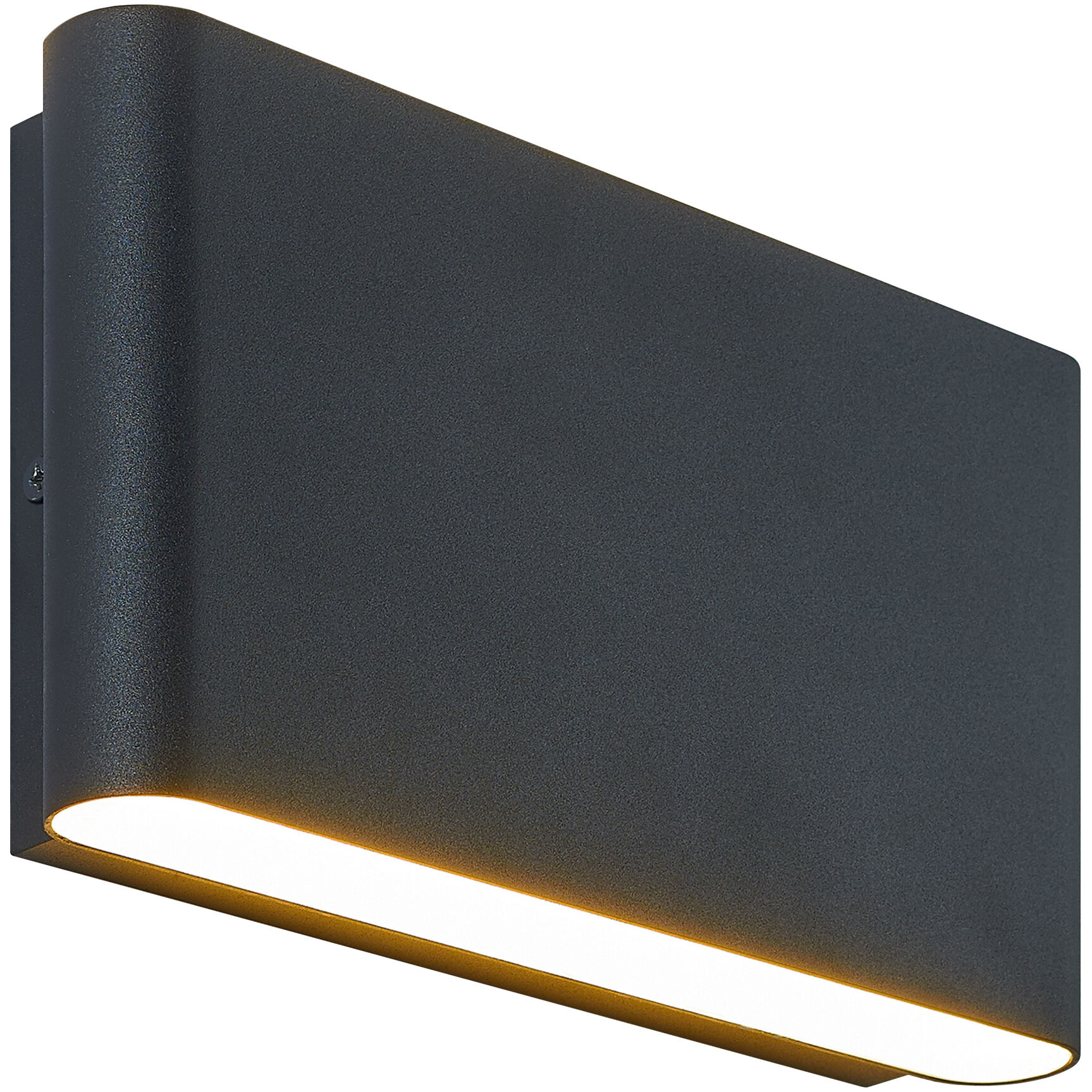 Beckett LED 5.13 inch Matte Black Outdoor Wall Light