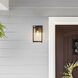 Astwood 1 Light 11.75 inch Matte Black Outdoor Wall Light, Small