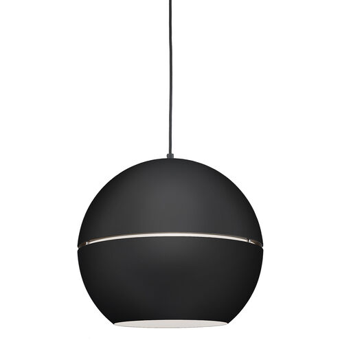 Lucas 1 Light 15.75 inch Black Pendant Ceiling Light