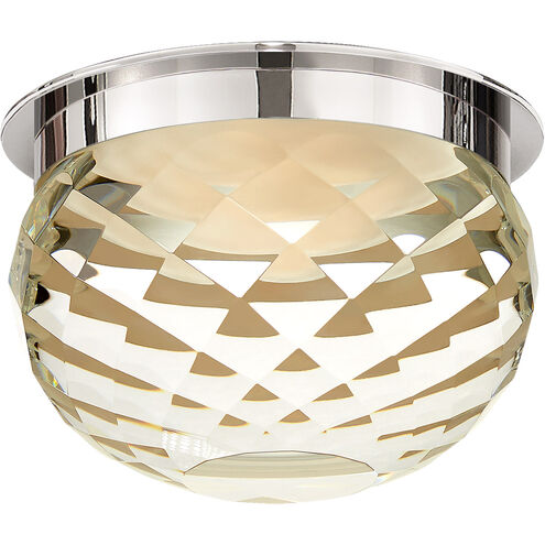 Hillam LED 5.5 inch Polished Nickel Flush Mount Ceiling Light