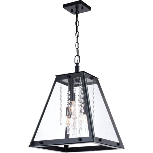 Tremont LED 15 inch Matte Black Pendant Ceiling Light