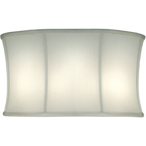 Ellie Off White 18 inch Lampshade, Drum