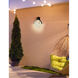 Coronado LED 15 inch Matte Black Outdoor Wall Sconce