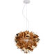 Canada 1 Light 17 inch Shiny Gold Chandelier Ceiling Light