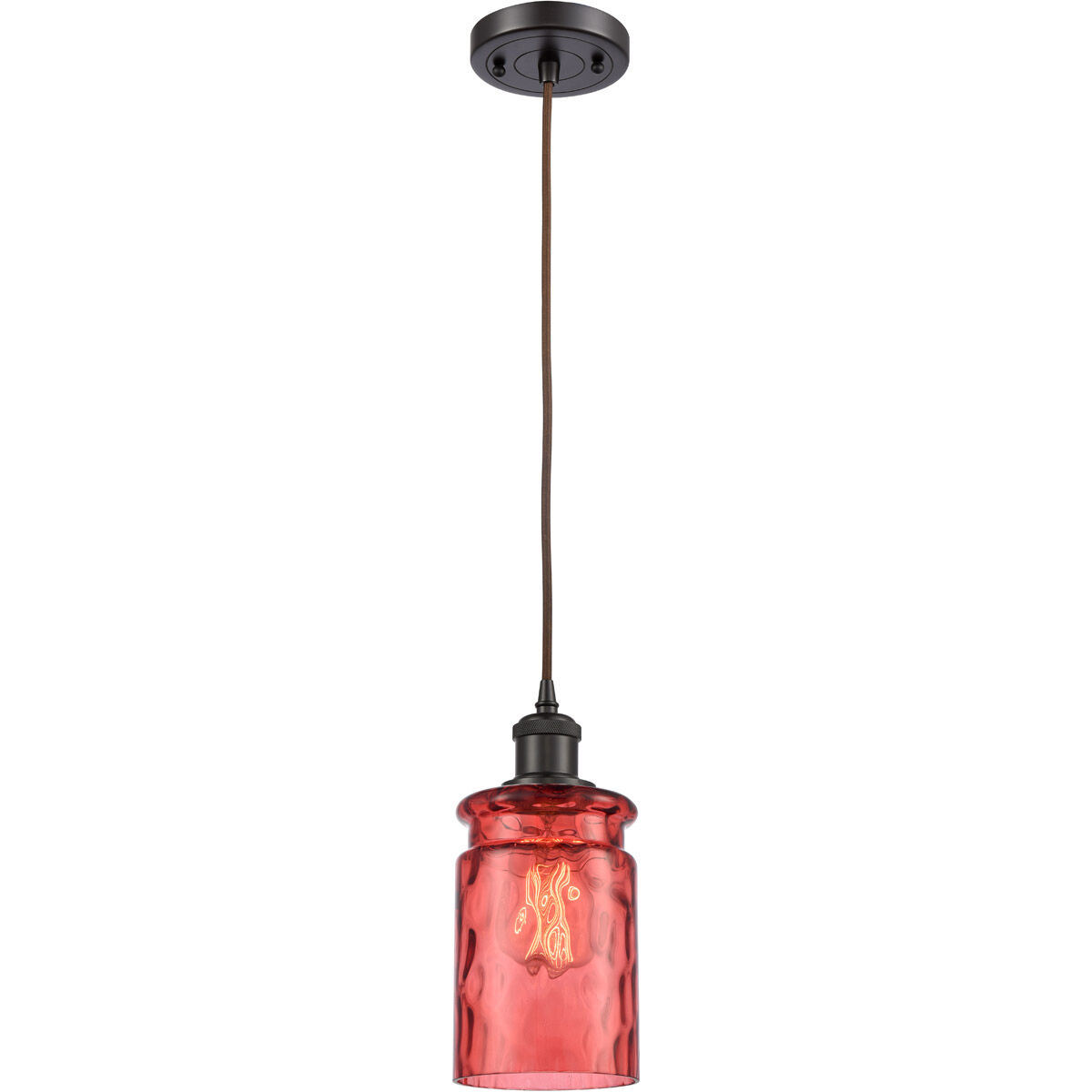 Ballston Candor 1 Light 4.75 inch Oil Rubbed Bronze Mini Pendant Ceiling Light, Ballston