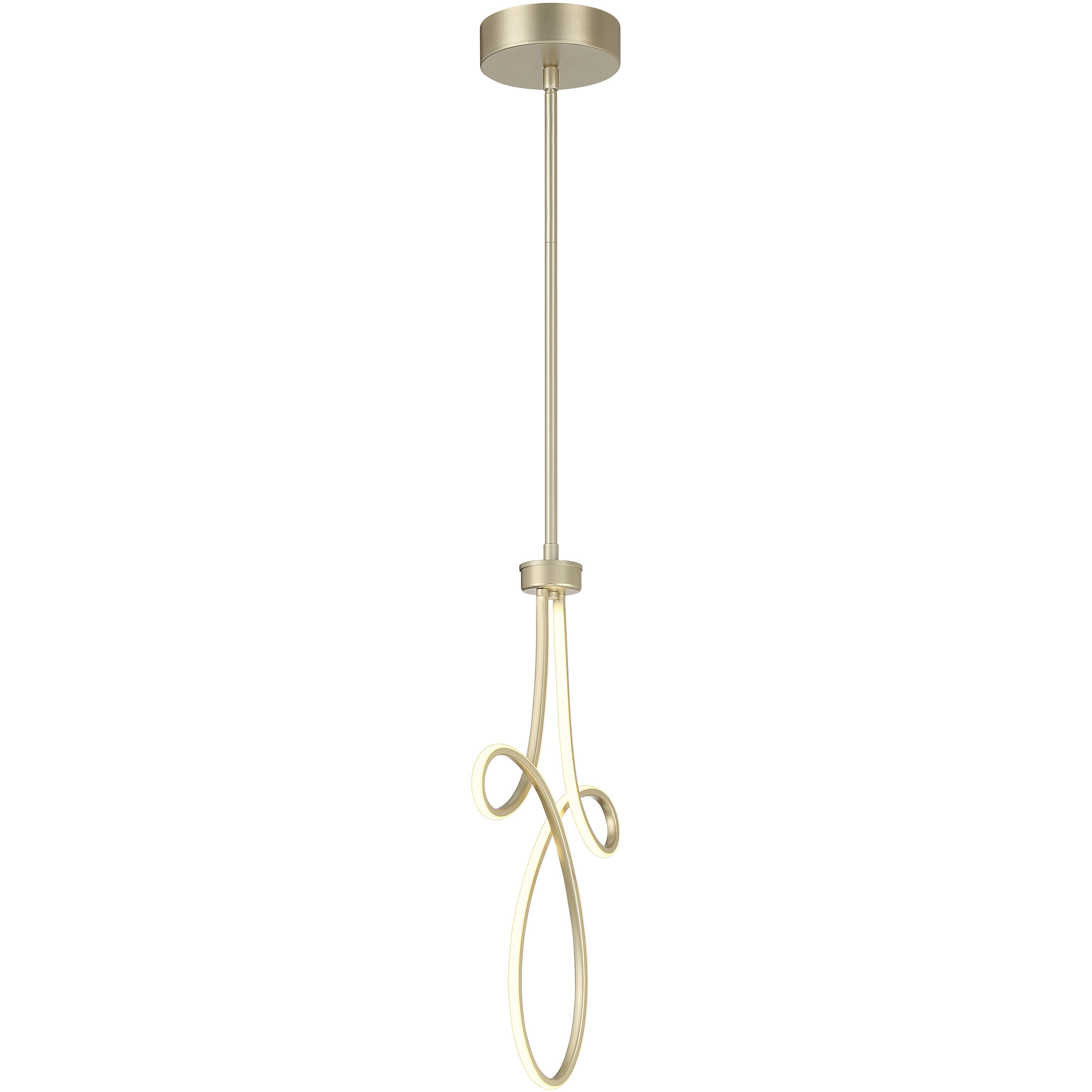 Astor LED 12 inch Soft Gold Mini Pendant Ceiling Light