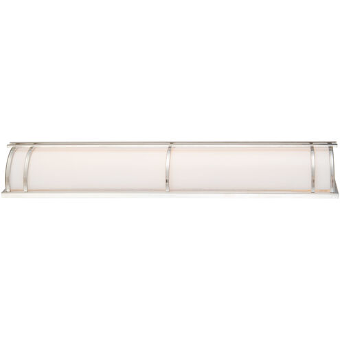 Skyscraper LED 37 inch Stainless Steel Outdoor Wall Light in 3000K, 37in.