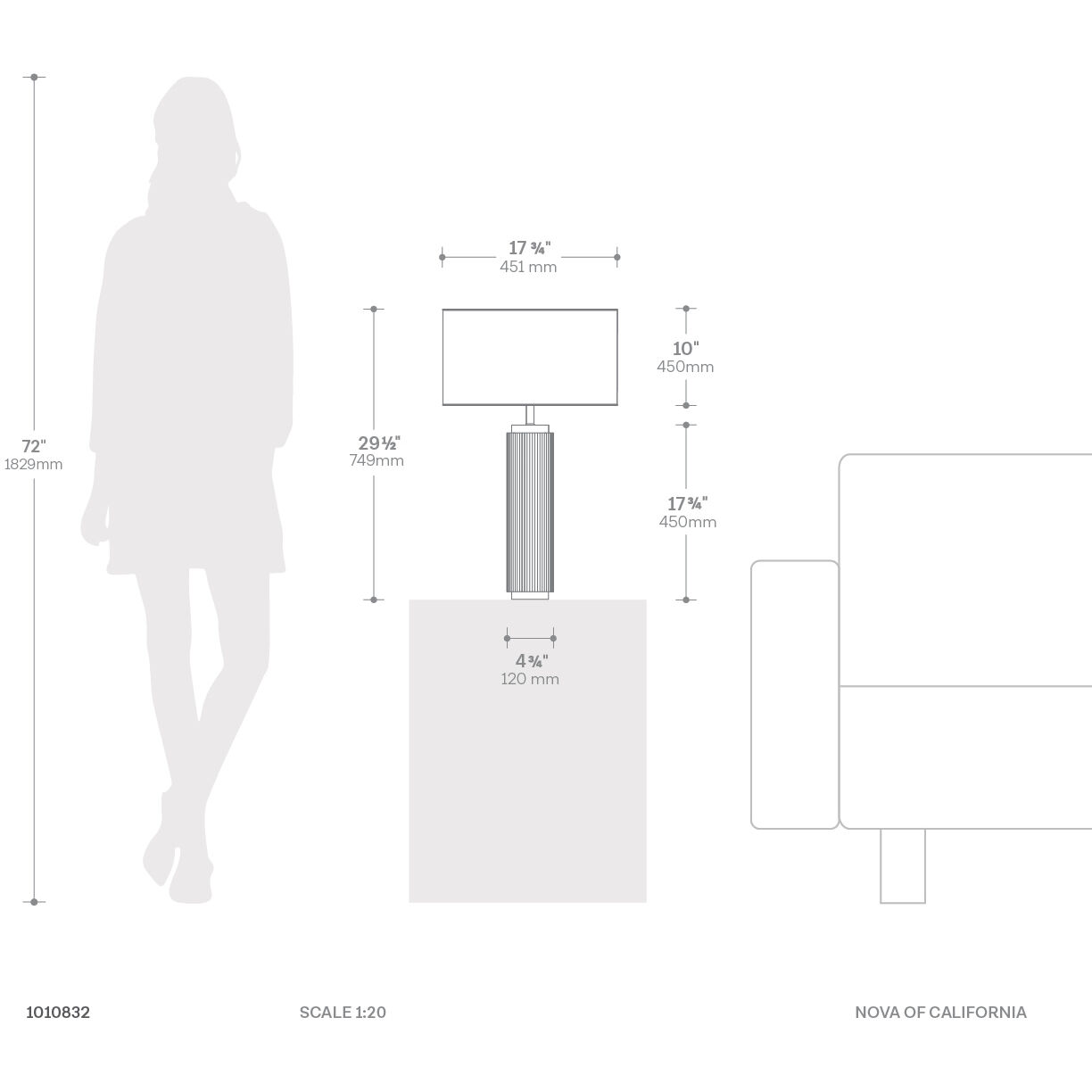 Tambo 30 inch 23.00 watt Dark Walnut and Weathered Brass Table Lamp Portable Light