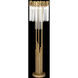 Matrix 68 inch 60 watt Havana Gold Floor Lamp Portable Light