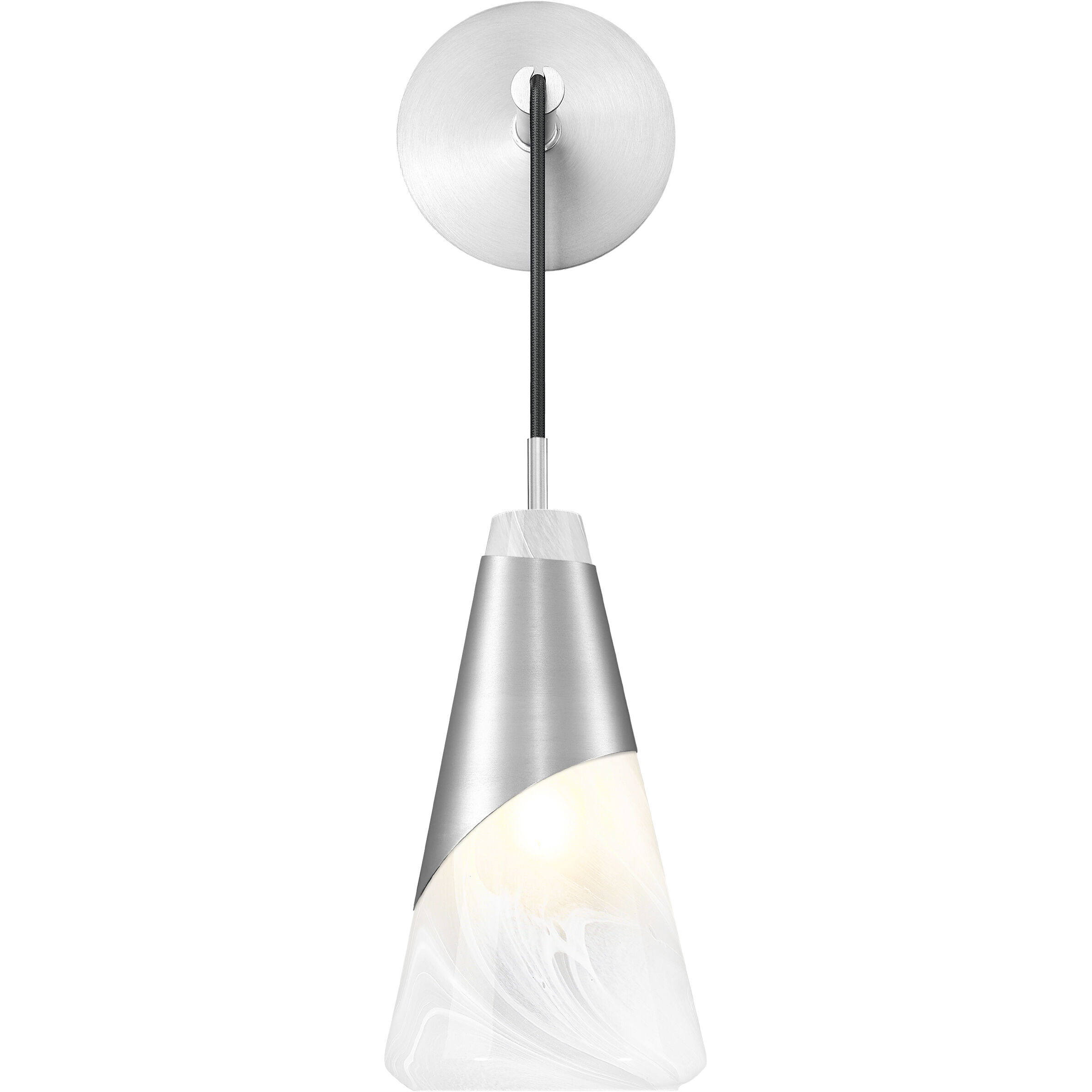 Aimie Wall Sconce Wall Light in Brushed Nickel