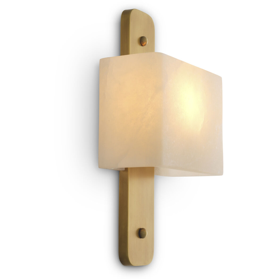 Melbourne 1 Light 9.84 inch Antique Brass and Alabaster Wall Lamp Wall Light