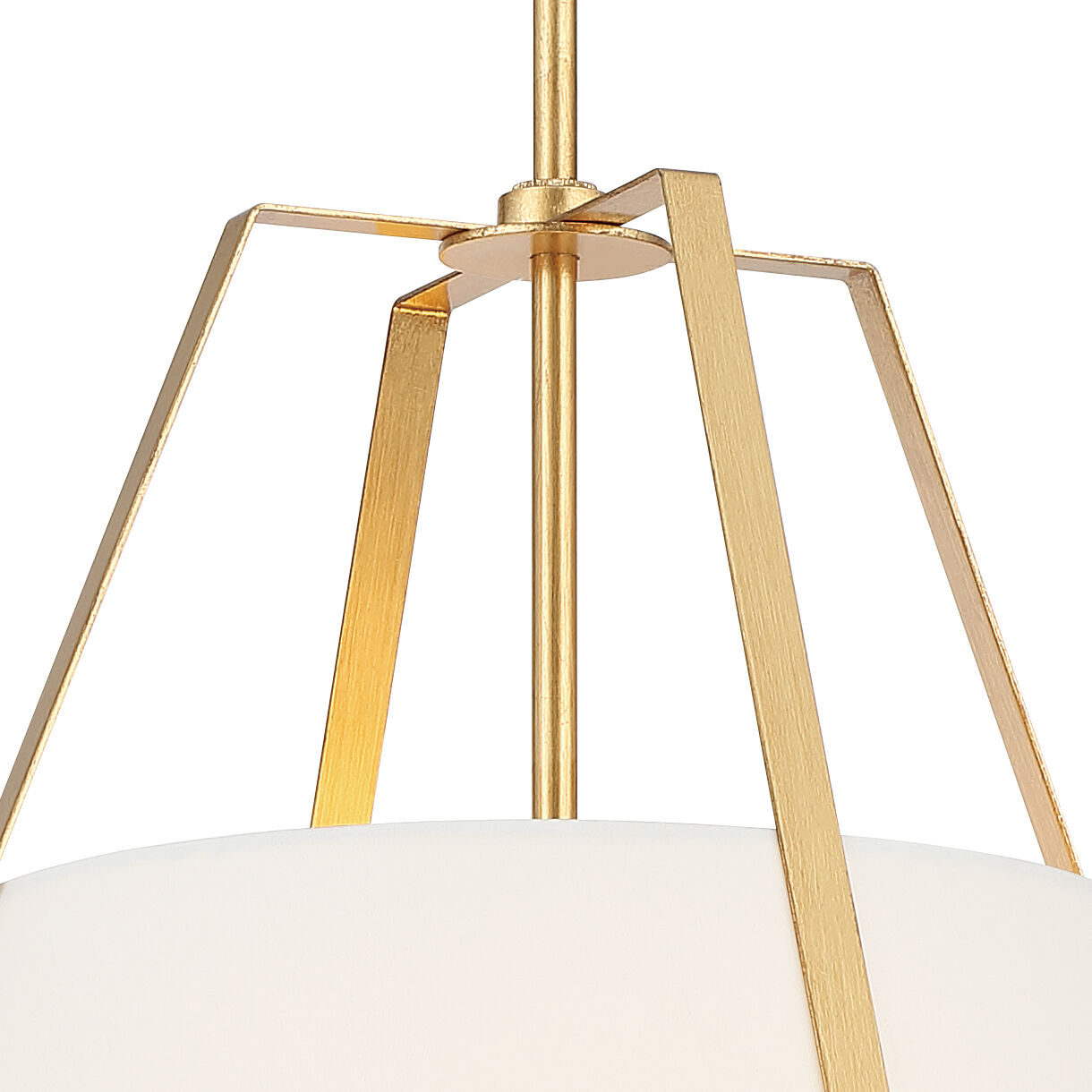 Fulton Pendant Ceiling Light in Antique Gold