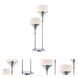 Celestel 31 inch 60.00 watt Chrome Table Lamp Portable Light