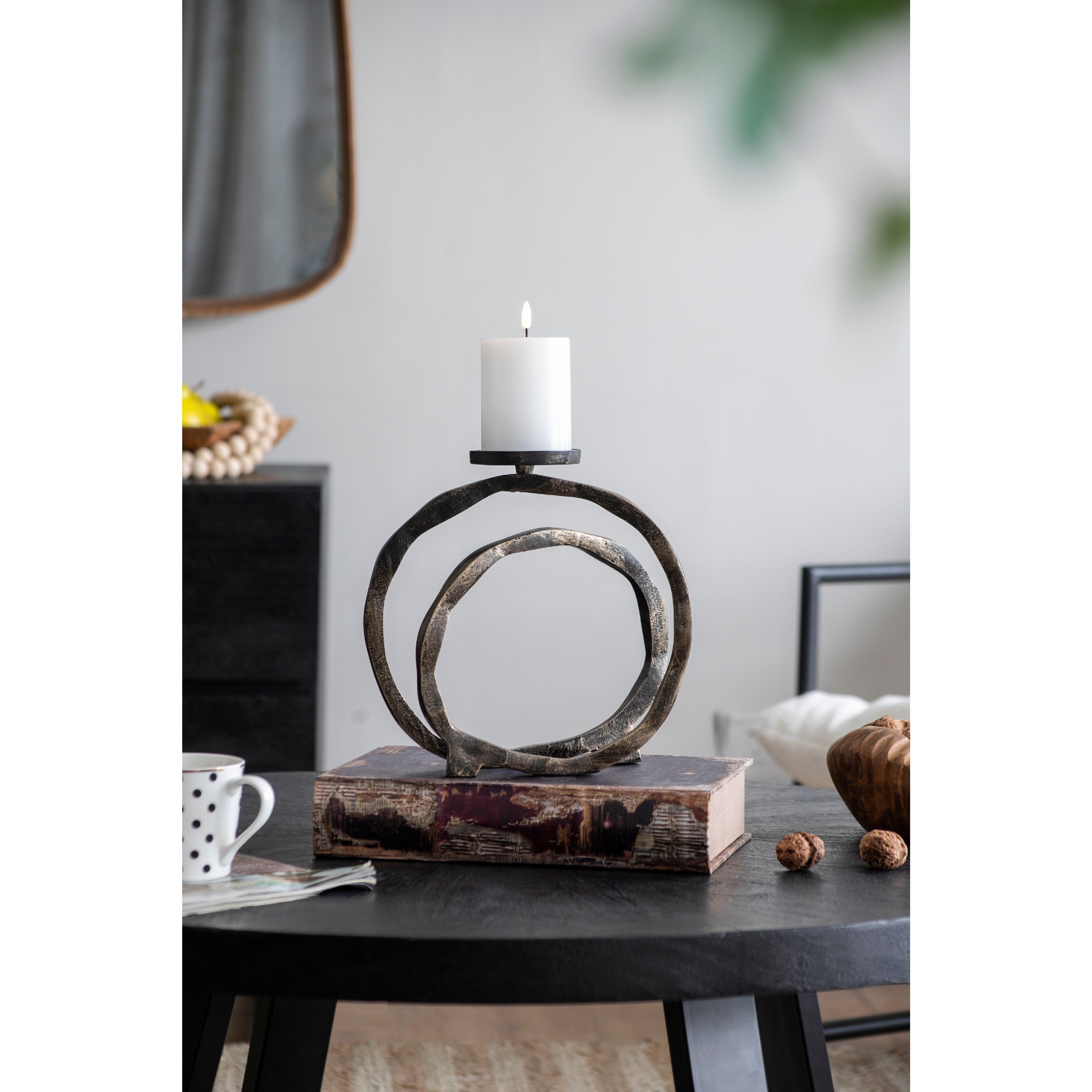 完成品 A&B Home 84666 Anita 11 X 10.5 inch Candleholder その他 加工食品