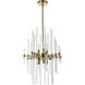 Sienna 6 Light 17 inch Gold Pendant Ceiling Light