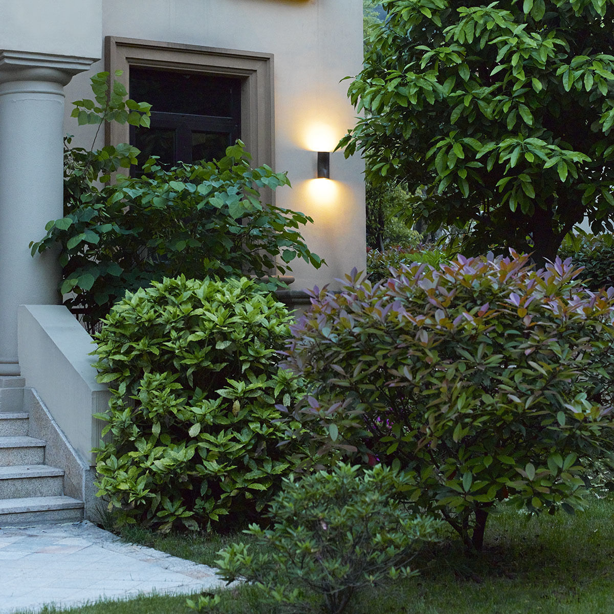 Haven LED 10 inch Marine Grey Outdoor Wall Mount