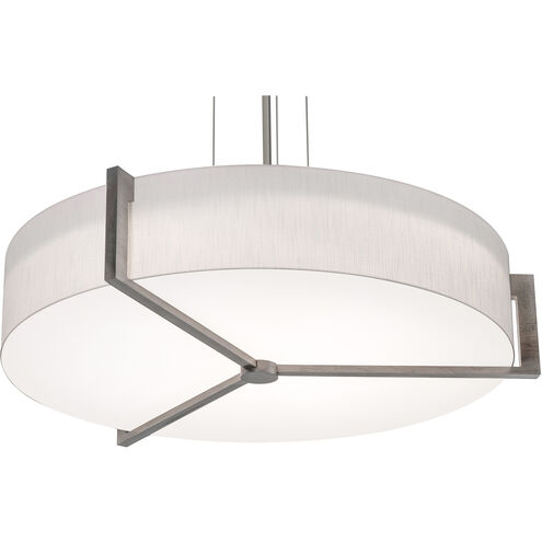 Apex 4 Light 33.33 inch Satin Nickel Pendant Ceiling Light