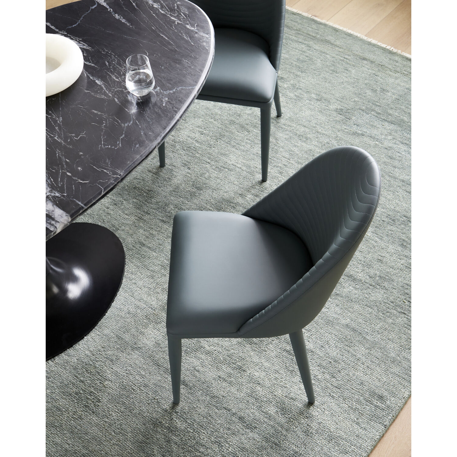 Lacey Teal / Blue Dining Chair