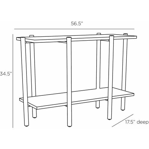 Andor Ebony Console Table