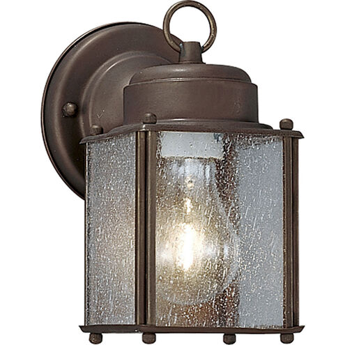 Roman Bronze 1 Light 8 inch Roman Bronze Outdoor Wall Lantern