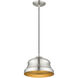 Endicott 1 Light 10 inch Brushed Nickel Pendant Ceiling Light