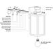 Lombard Textured Black Outdoor Motion Sensor