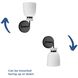 Lexie 1 Light 5.12 inch Matte Black Bathroom Vanity Light Wall Light