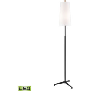 Matthias 65 inch 9.00 watt Matte Black Floor Lamp Portable Light