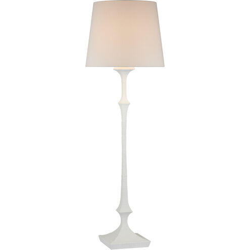 Chapman & Myers Briar 60 inch 15.00 watt Plaster White Floor Lamp Portable Light, Large
