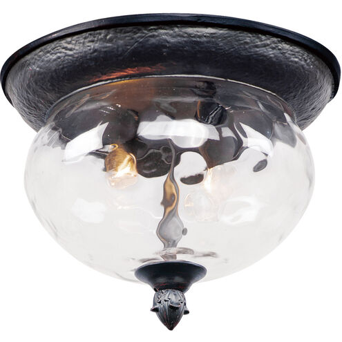 Carriage House DC 2 Light 12 inch Oriental Bronze Outdoor Ceiling Mount