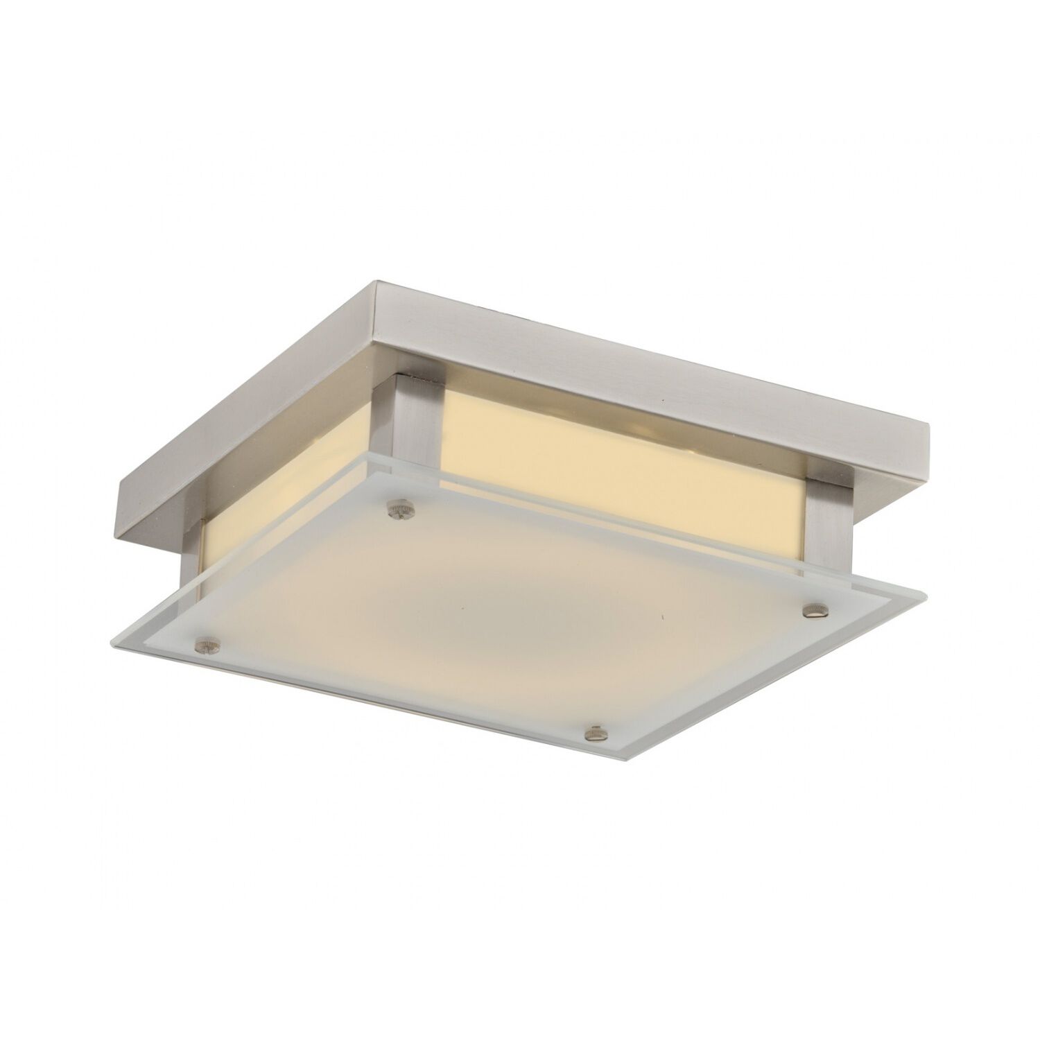 Cermack St. LED 12 inch Brushed Nickel Flush Mount Ceiling Light