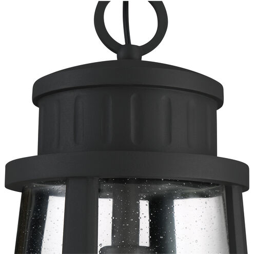 Dunham 1 Light 19 inch Earth Black Outdoor Hanging Lantern 