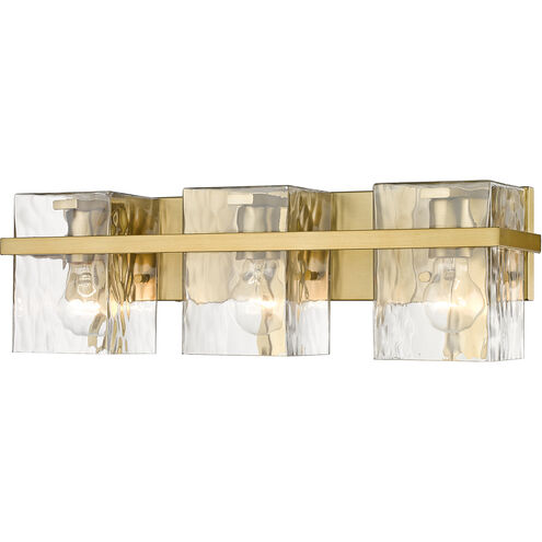 Bennington 3 Light 22.25 inch Modern Gold Vanity Wall Light