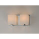 Wrap 2 Light 13 inch Polished Chrome Bath Vanity Wall Light