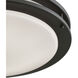 Clarion LED 14 inch Oil Rubbed Bronze Flush Mount Ceiling Light