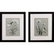 Florals Collection Green Framed Art