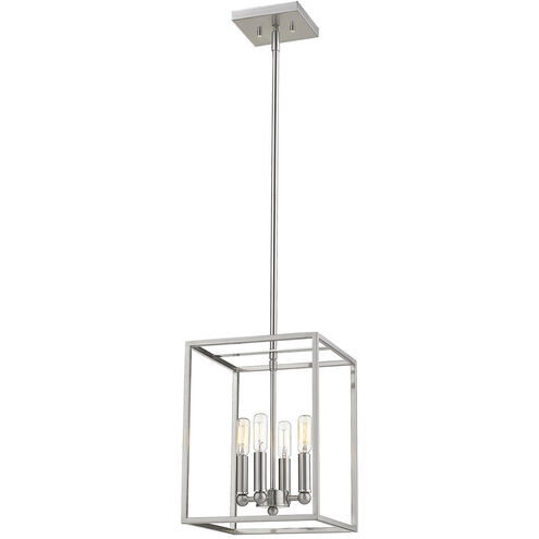 Cobar 4 Light 10 inch Satin Nickel Pendant Ceiling Light