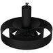 Parlor 4 Light 22 inch Matte Black Pendant Ceiling Light