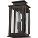 Princeton 1 Light 9 inch Bronze Outdoor Wall Lantern