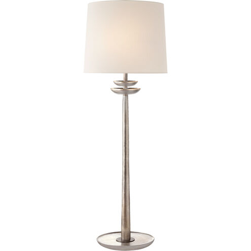 Visual Comfort Signature Collection AERIN Beaumont 30 inch 60.00 watt Burnished Silver Leaf Buffet Lamp Portable Light, Medium ARN3301BSL-L - Open Box
