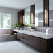 Glissade LED 27.6 inch Sterling Bath Bar Wall Light