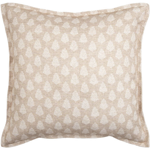 Gardner 18 X 18 inch Tan/Light Olive Accent Pillow