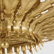 AERIN Hampton 8 Light 48 inch Gild Chandelier Ceiling Light, Grande