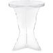 Chambord 24 X 18.25 inch Clear Side Table