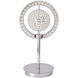 Canada 27 inch 25.00 watt Chrome LED Table Lamp Portable Light