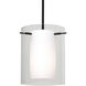 Pahu 8 1 Light Black Stem Pendant Ceiling Light