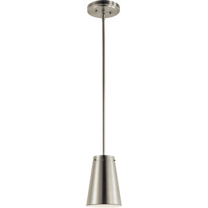 Independence LED 6 inch Brushed Nickel Mini Pendant Ceiling Light