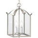 Whitmore 2 Light 7.25 inch Brushed Nickel Chandelier Ceiling Light