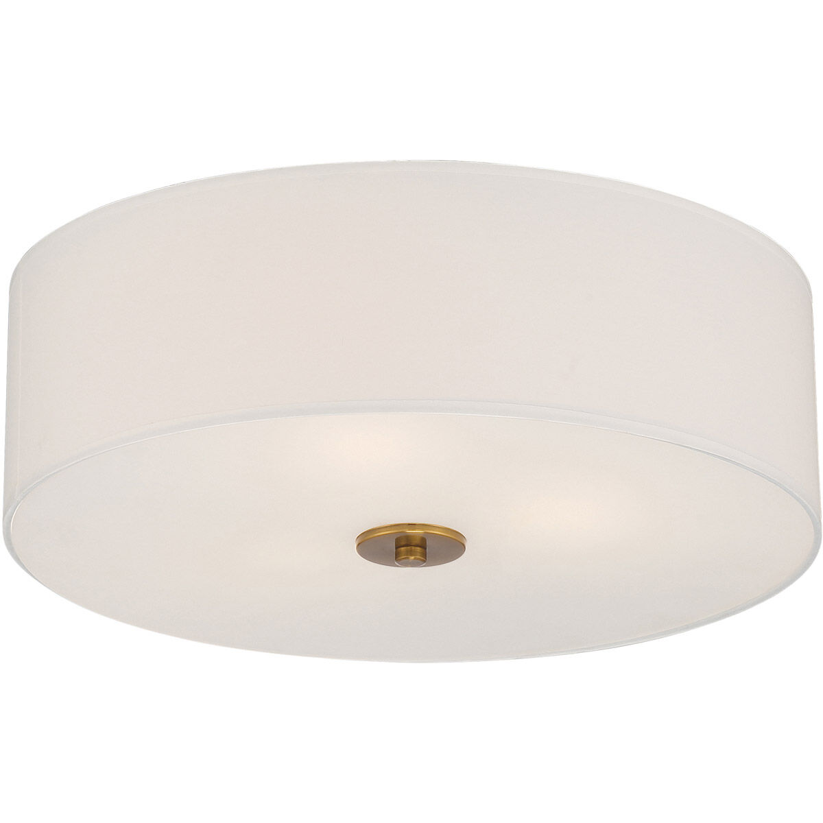 Mid Town LED 18 inch Brushed Steel Flush Mount Ceiling Light