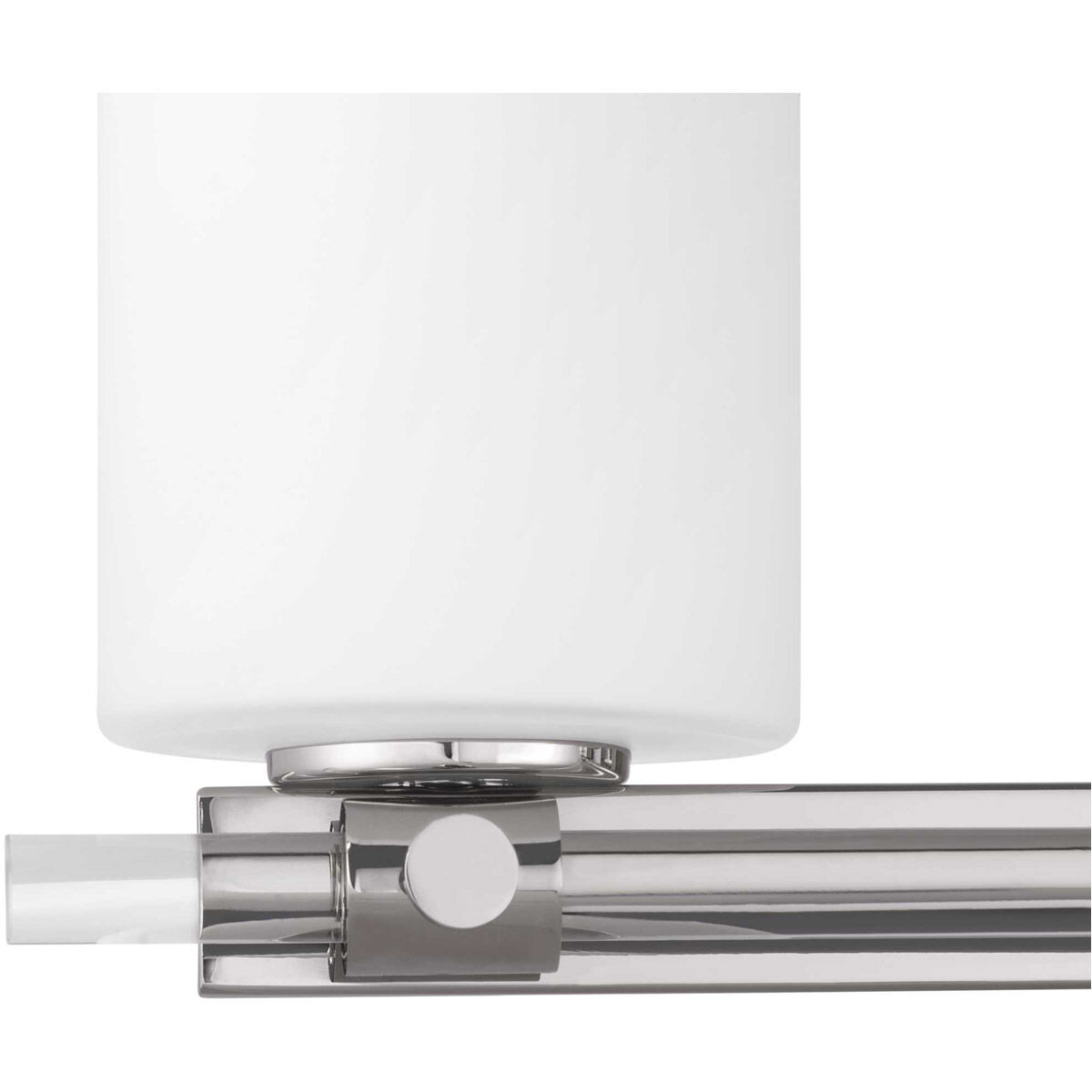 Lisbon 4 Light 34 inch Polished Nickel Bath Vanity Wall Light, Design Series